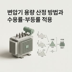 ai thumbnail minimal 변압기 용량 산정 방법과 수용률·부등률 적용 1788615893