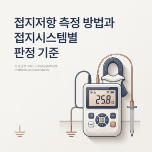 ai thumbnail minimal 접지저항 측정 방법과 접지시스템별 판정 기준 1788459052