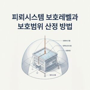 ai thumbnail minimal 피뢰시스템 보호레벨과 보호범위 산정 방법 1788460861